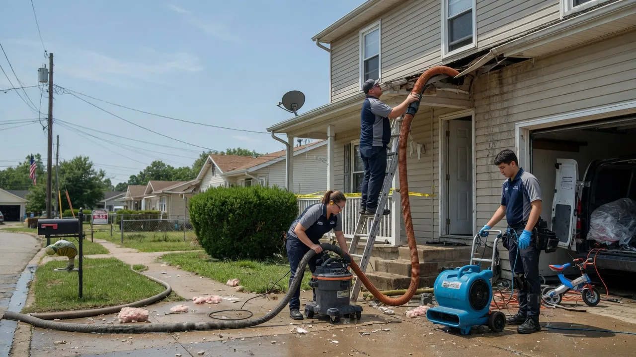 Water Damage Restoration in Burden, KS near me